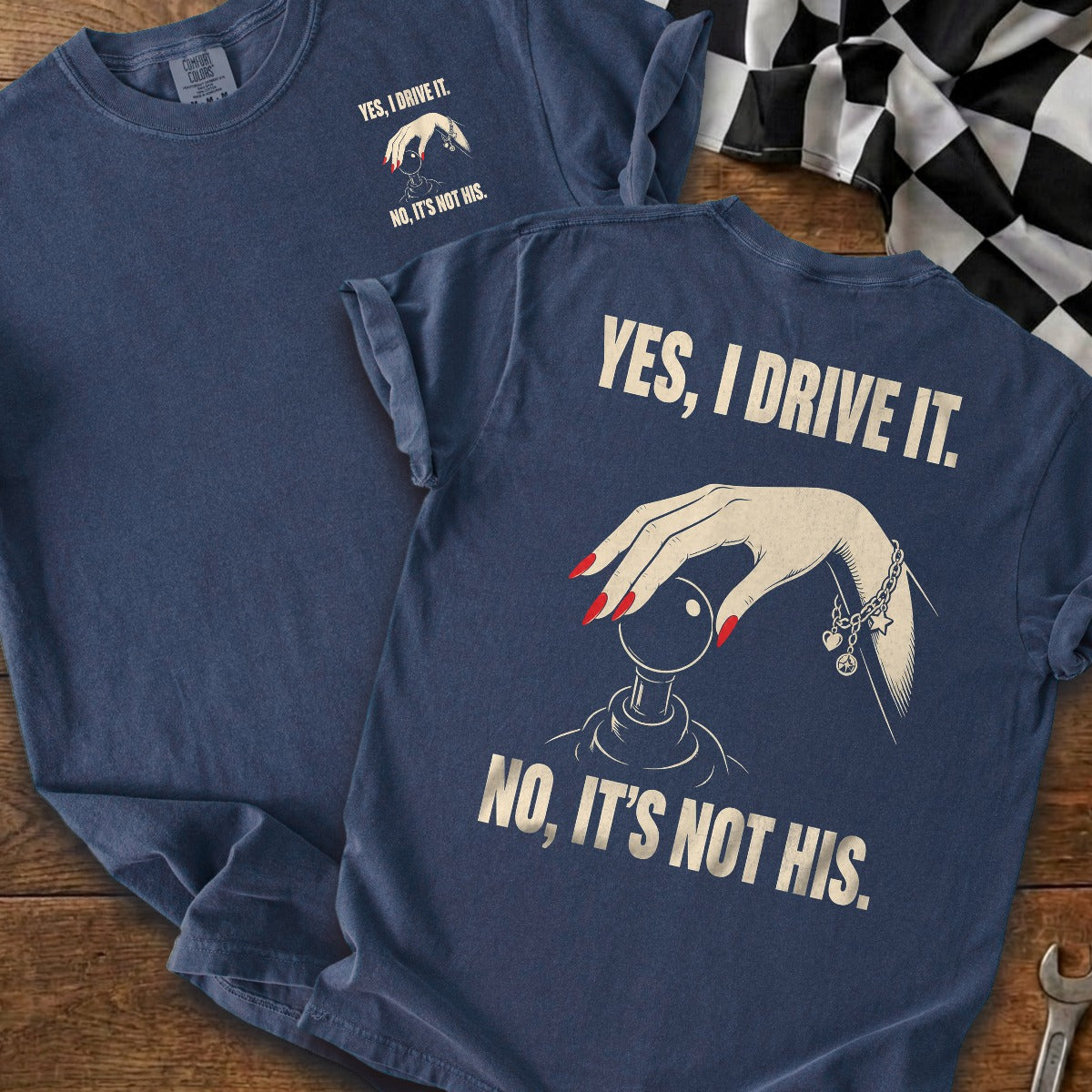 True Navy | Front & Back