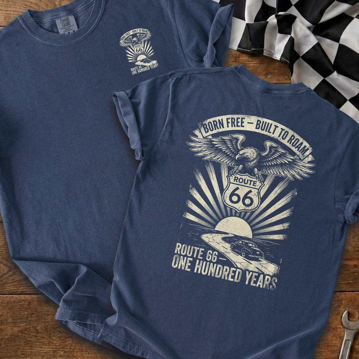 True Navy | Front & Back