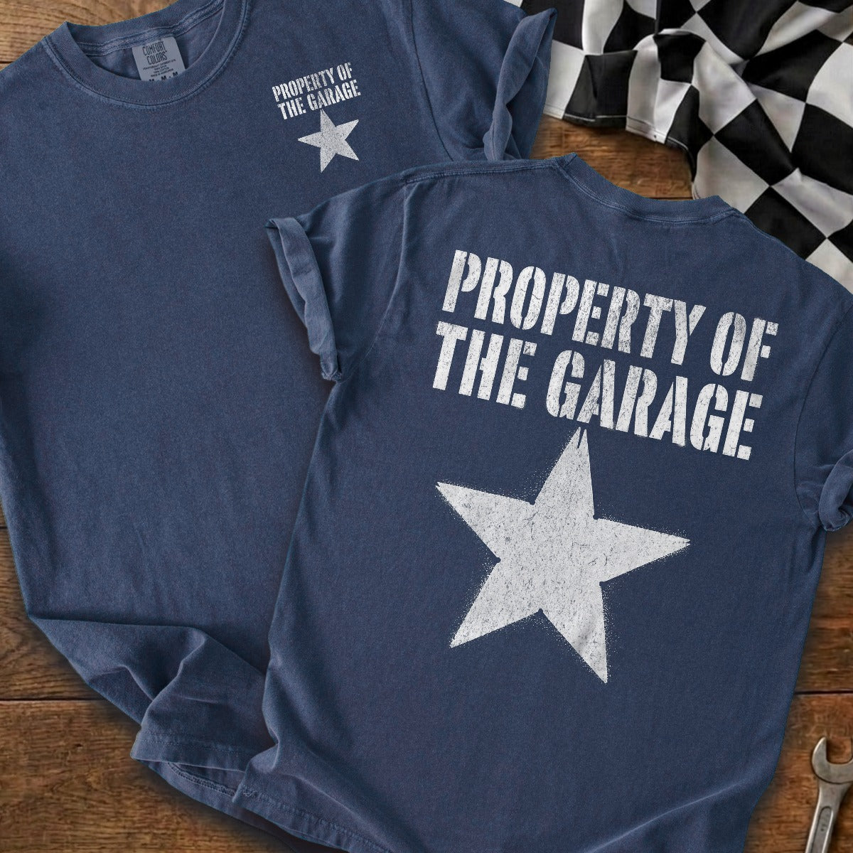 True Navy | Front & Back