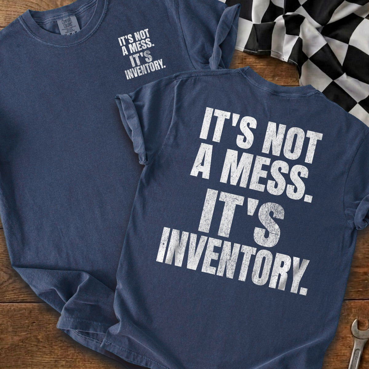 True Navy | Front & Back
