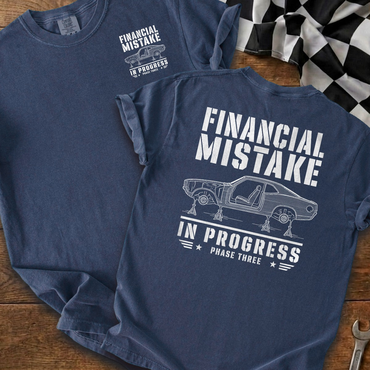 True Navy | Front & Back