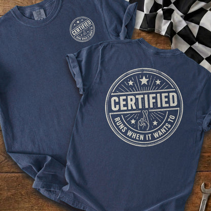 True Navy | Front & Back
