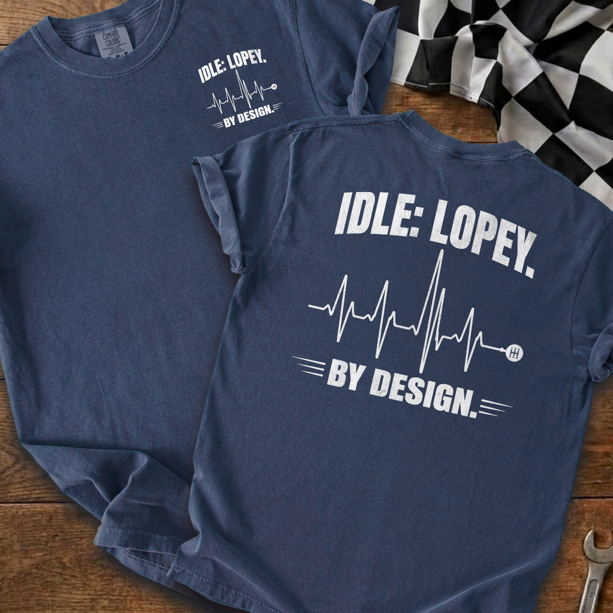 True Navy | Front & Back