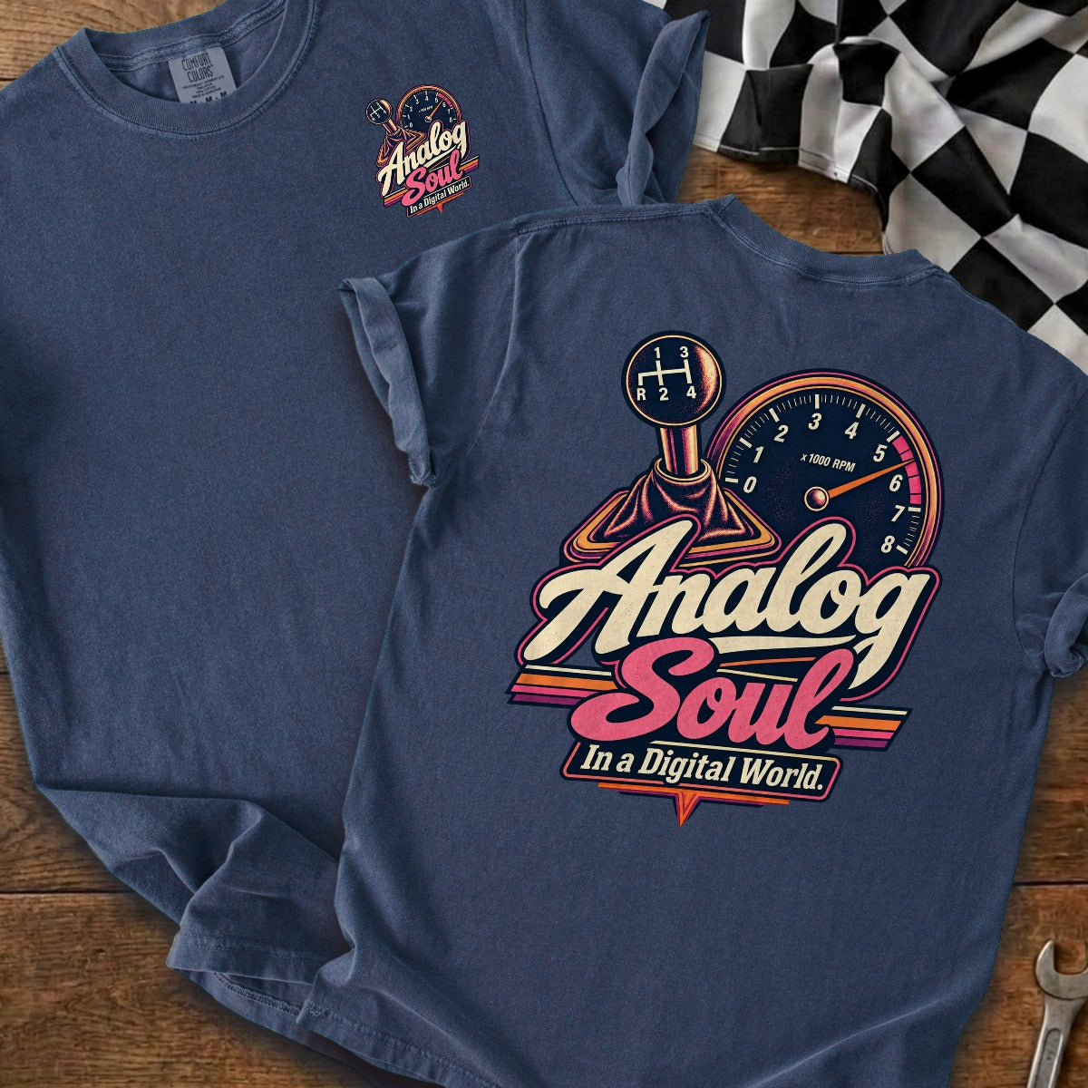 True Navy | Front & Back