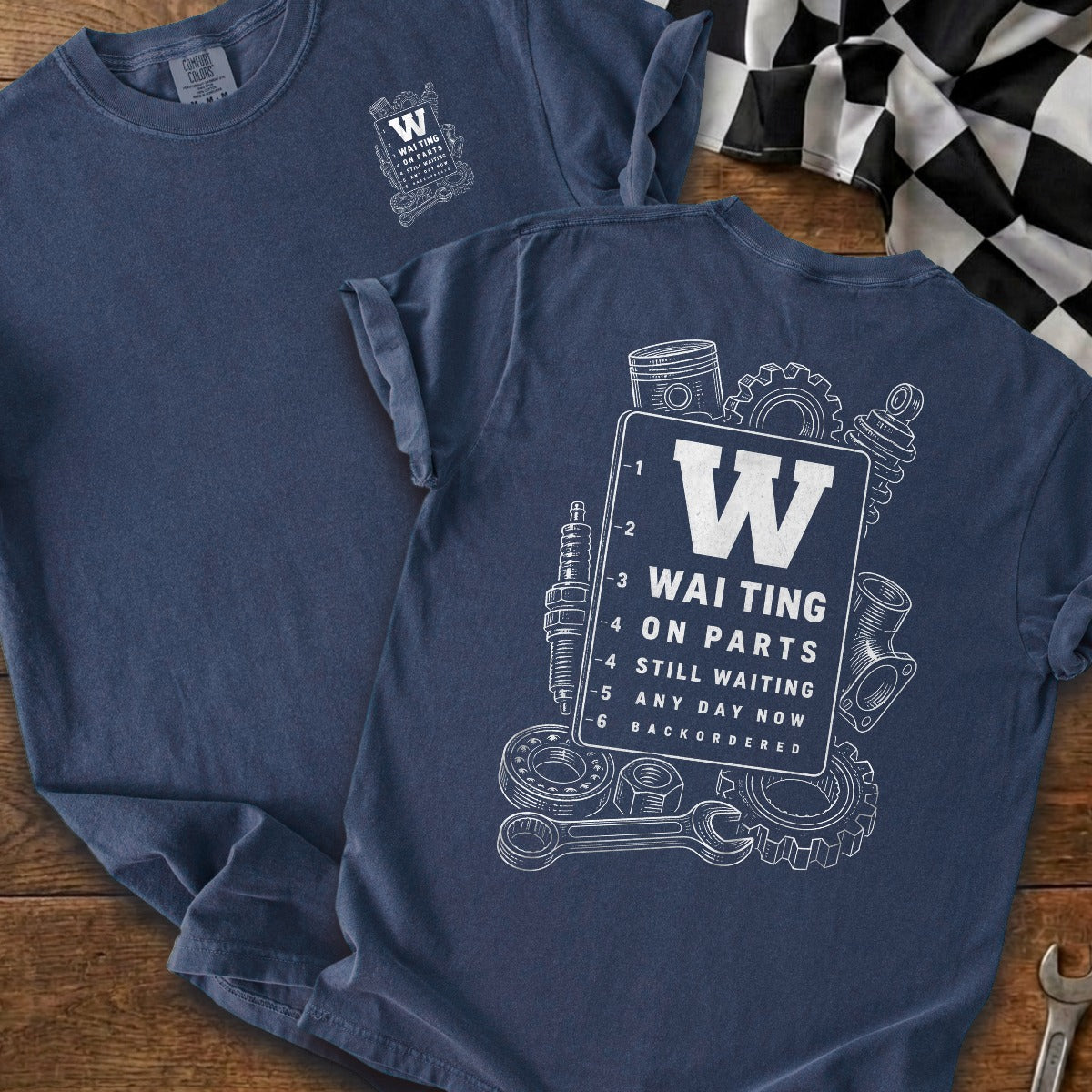 True Navy | Front & Back