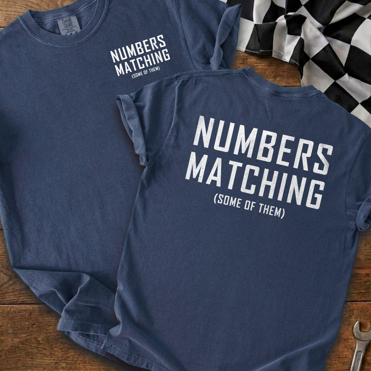 True Navy | Front & Back