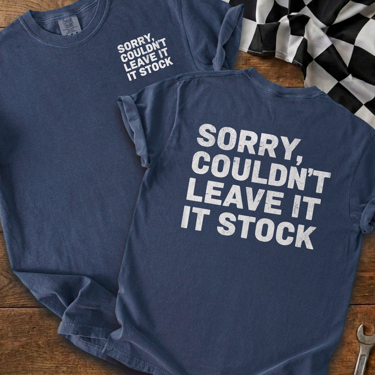 True Navy | Front & Back