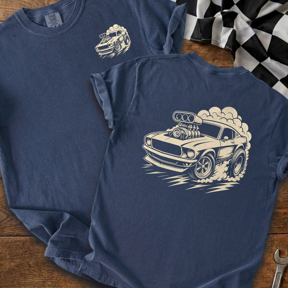 True Navy | Front & Back
