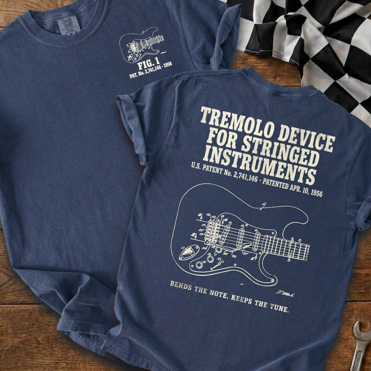 True Navy | Front & Back