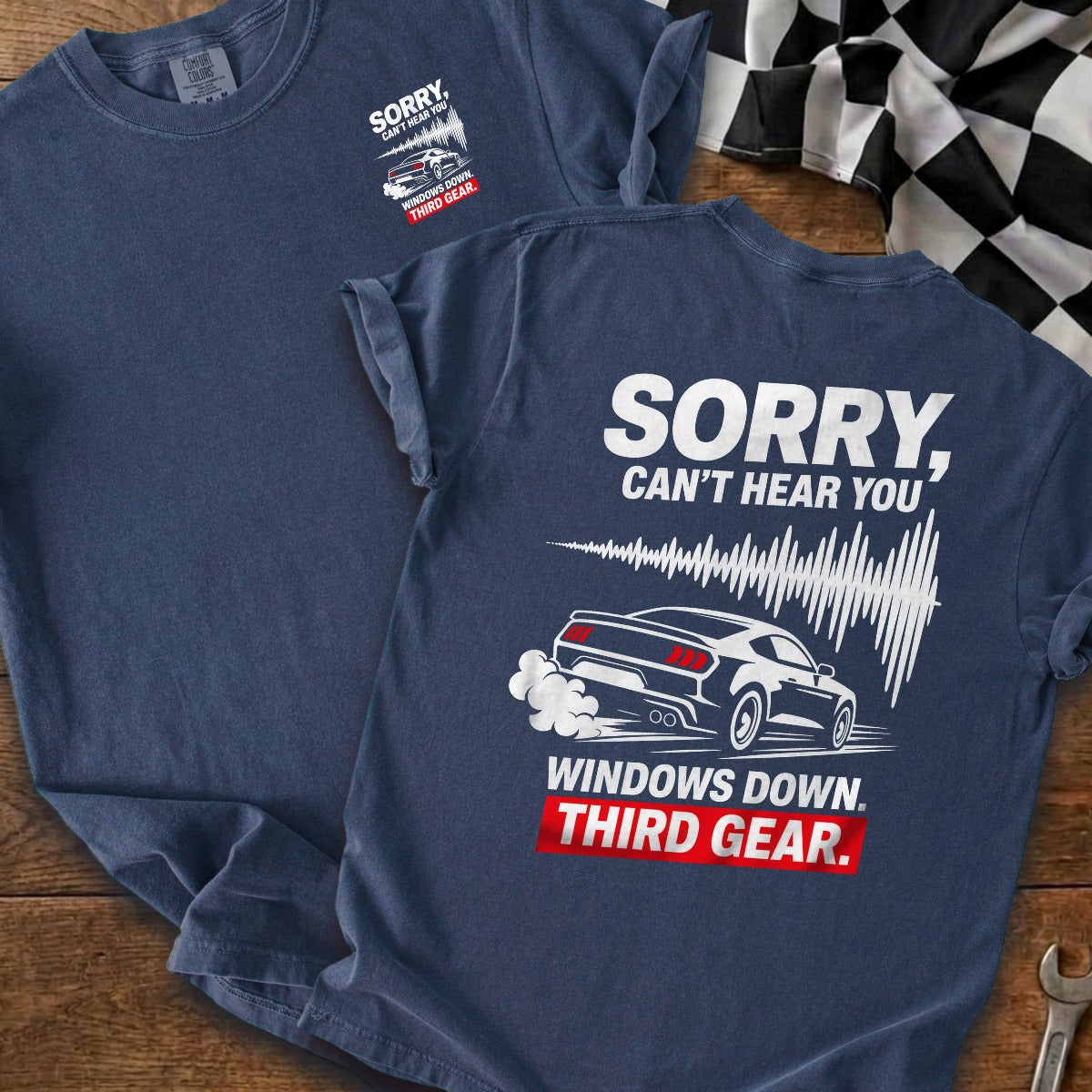 True Navy | Front & Back