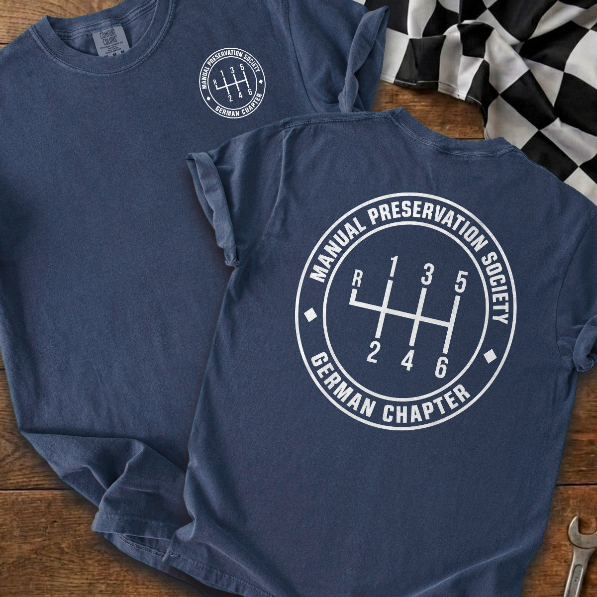 True Navy | Front & Back