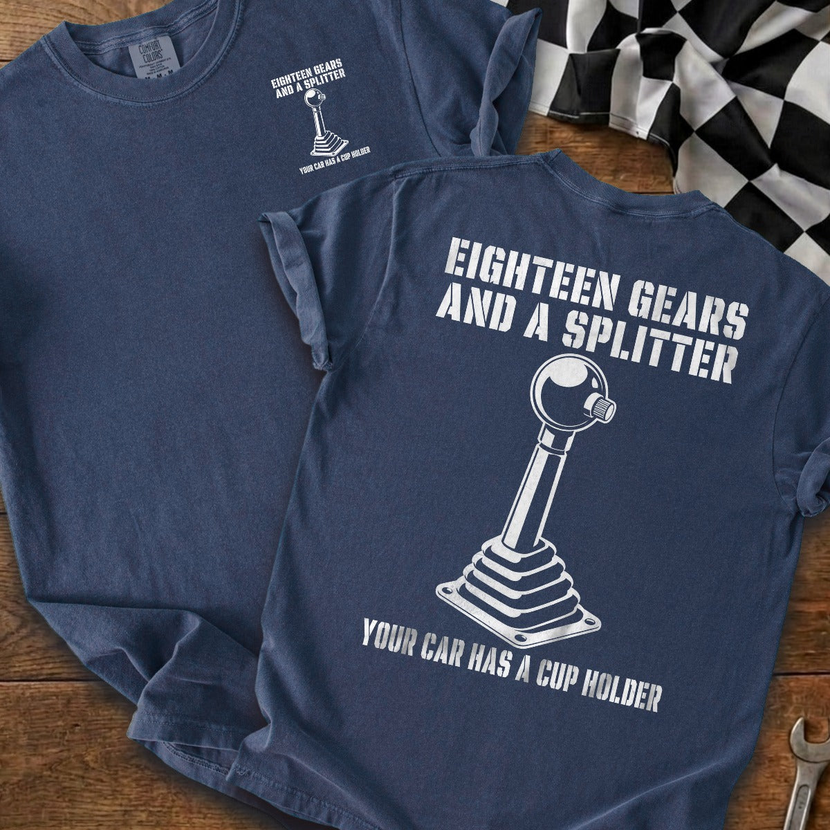 True Navy | Front & Back