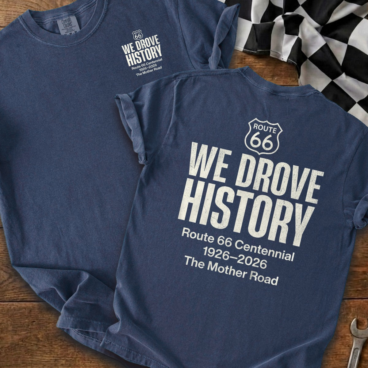 True Navy | Front & Back