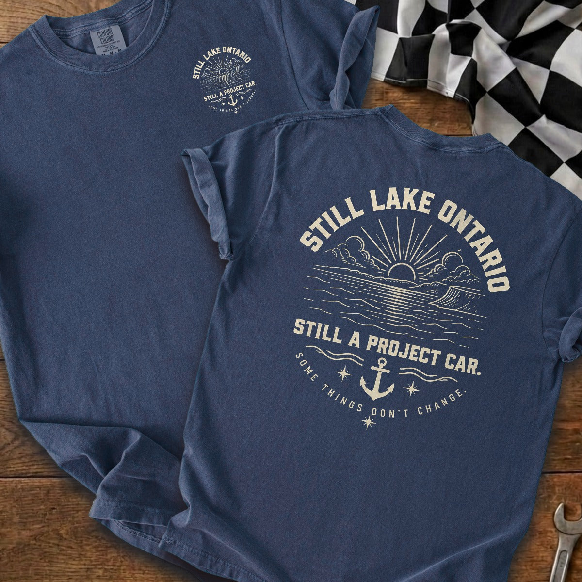 True Navy | Front & Back