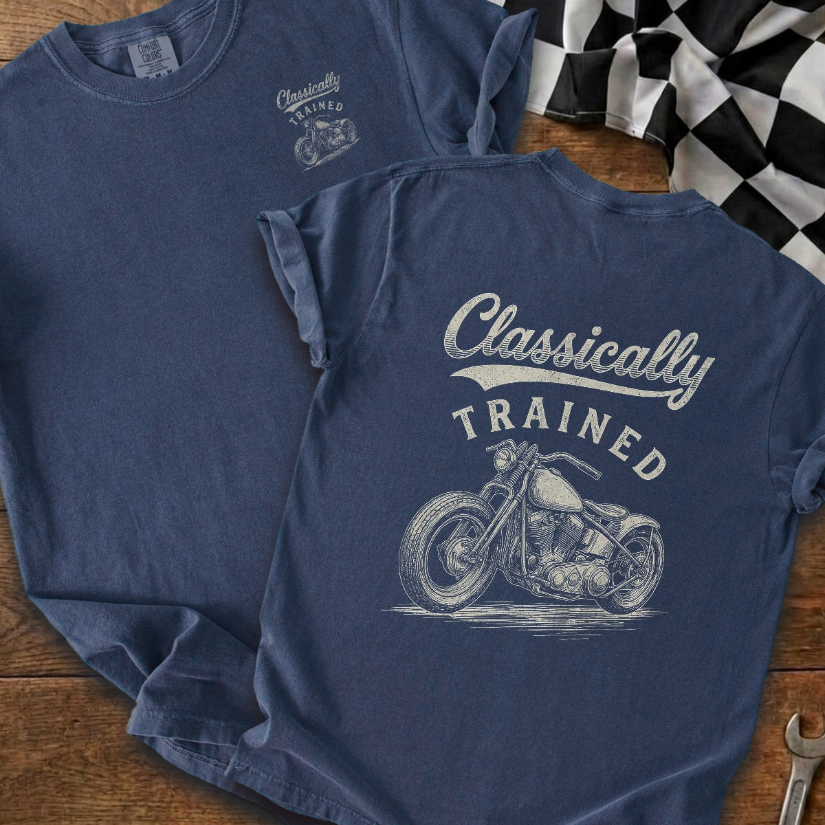 True Navy | Front & Back