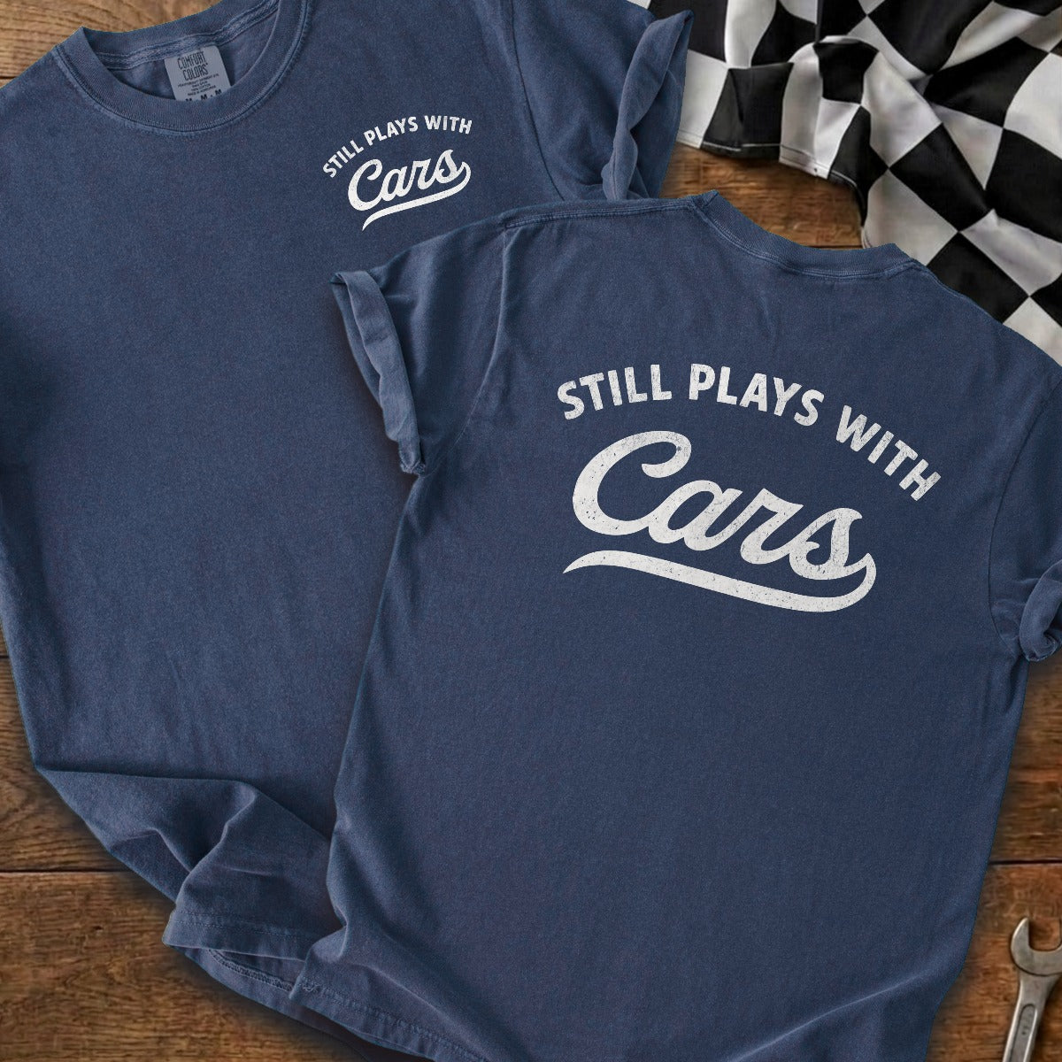 True Navy | Front & Back
