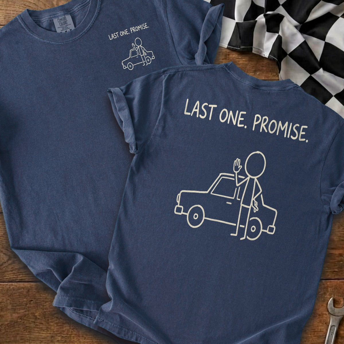 True Navy | Front & Back