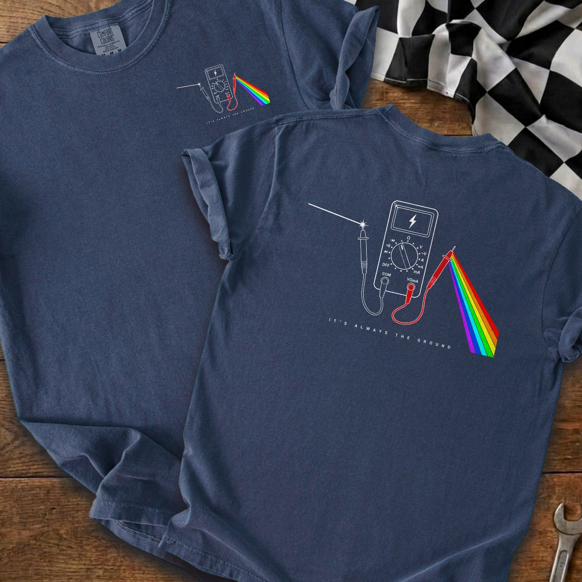 True Navy | Front & Back