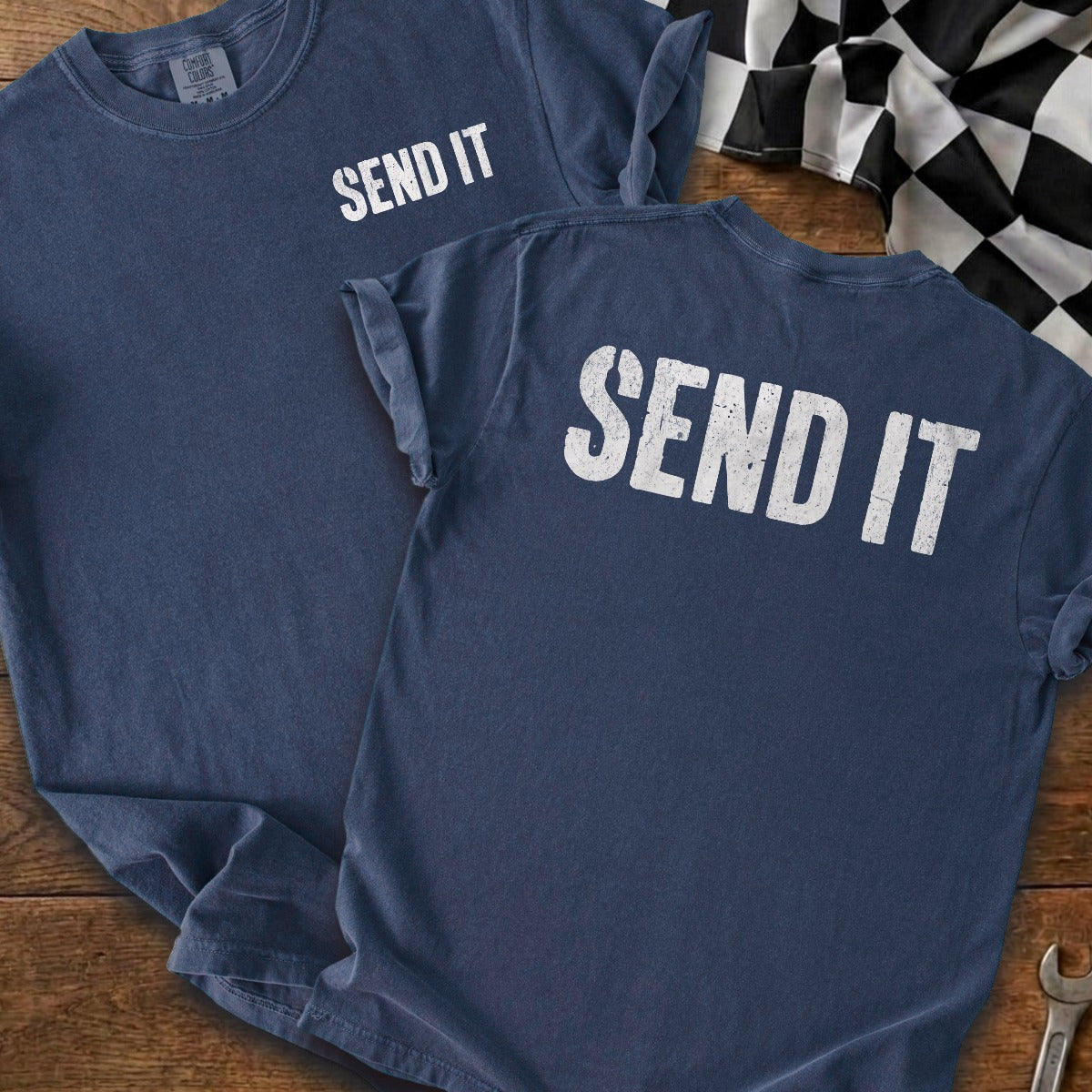 True Navy | Front & Back
