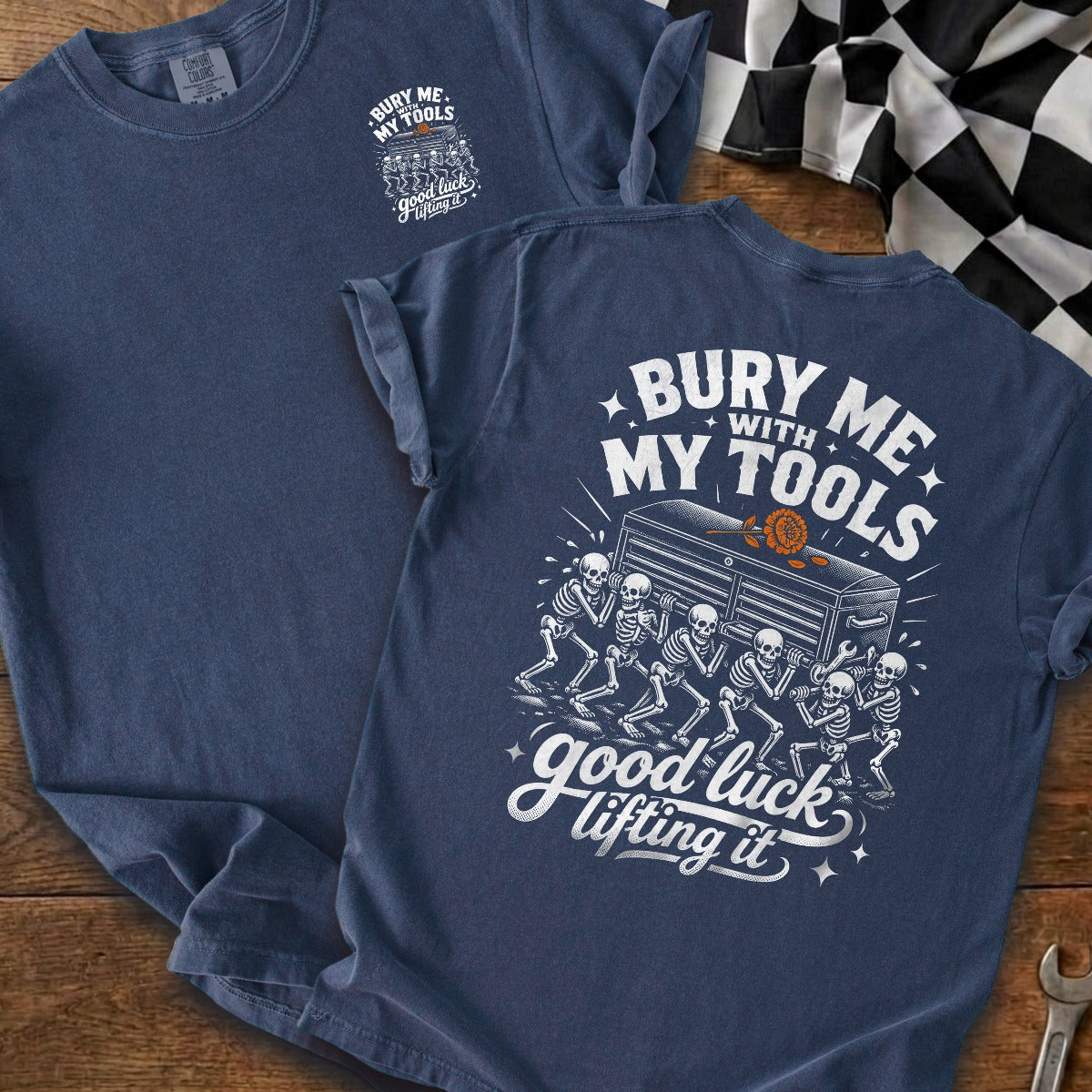 True Navy | Front & Back
