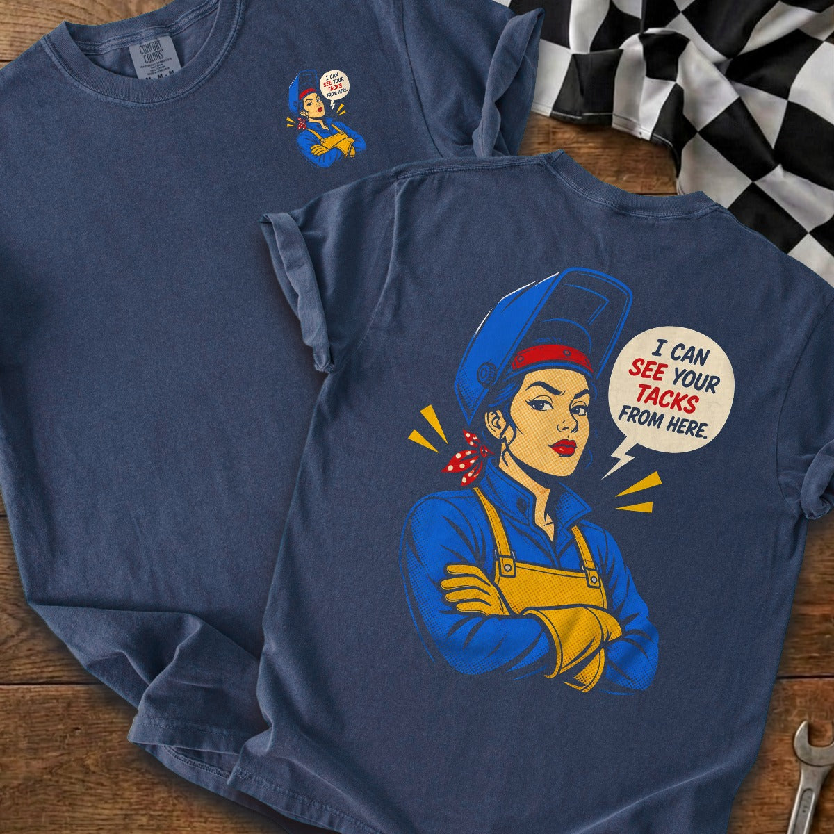 True Navy | Front & Back