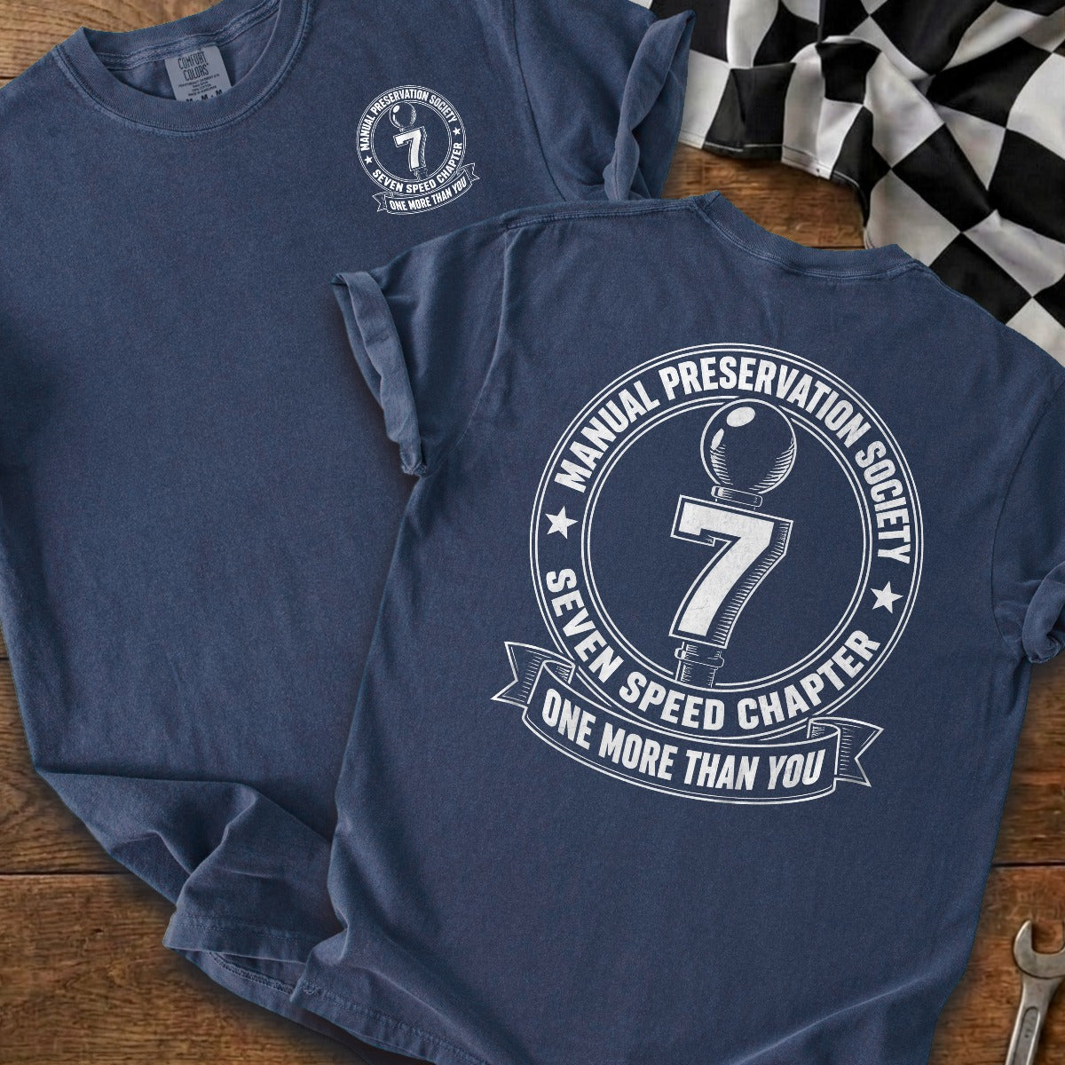 True Navy | Front & Back