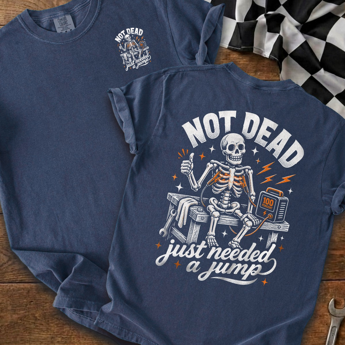 True Navy | Front & Back