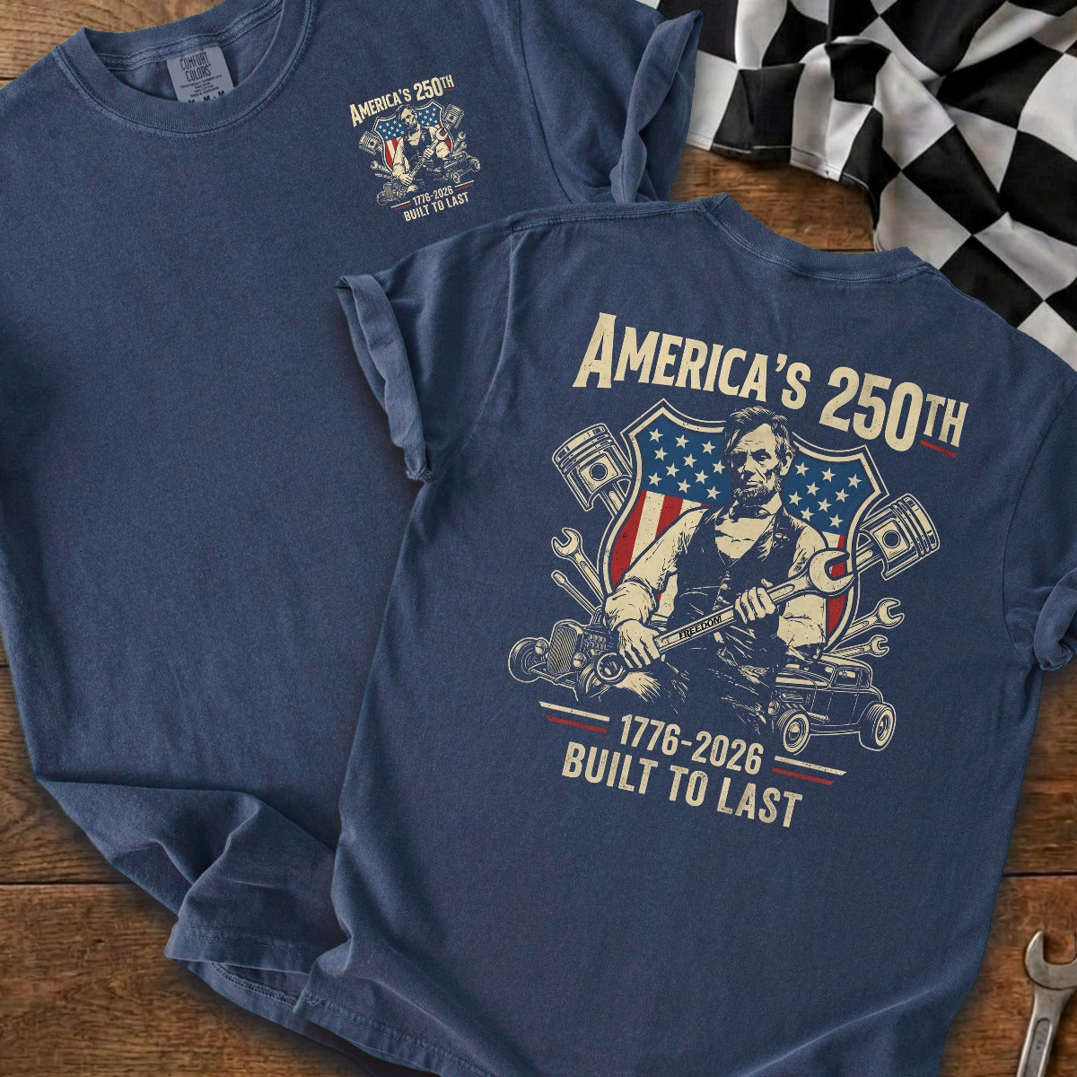 True Navy | Front & Back