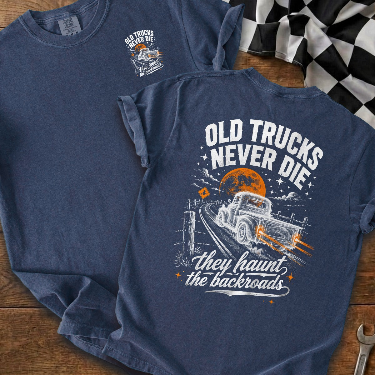 True Navy | Front & Back