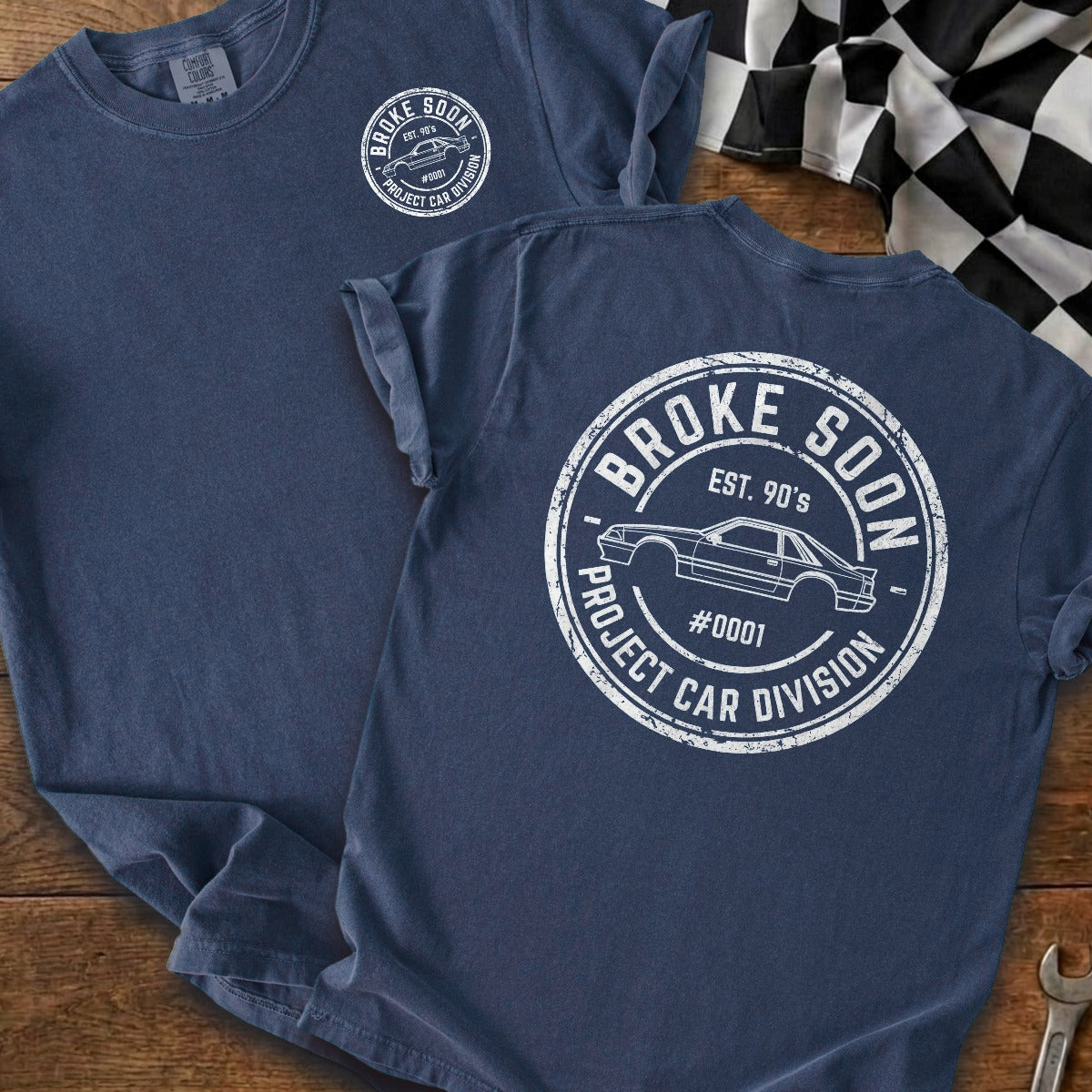 True Navy | Front & Back
