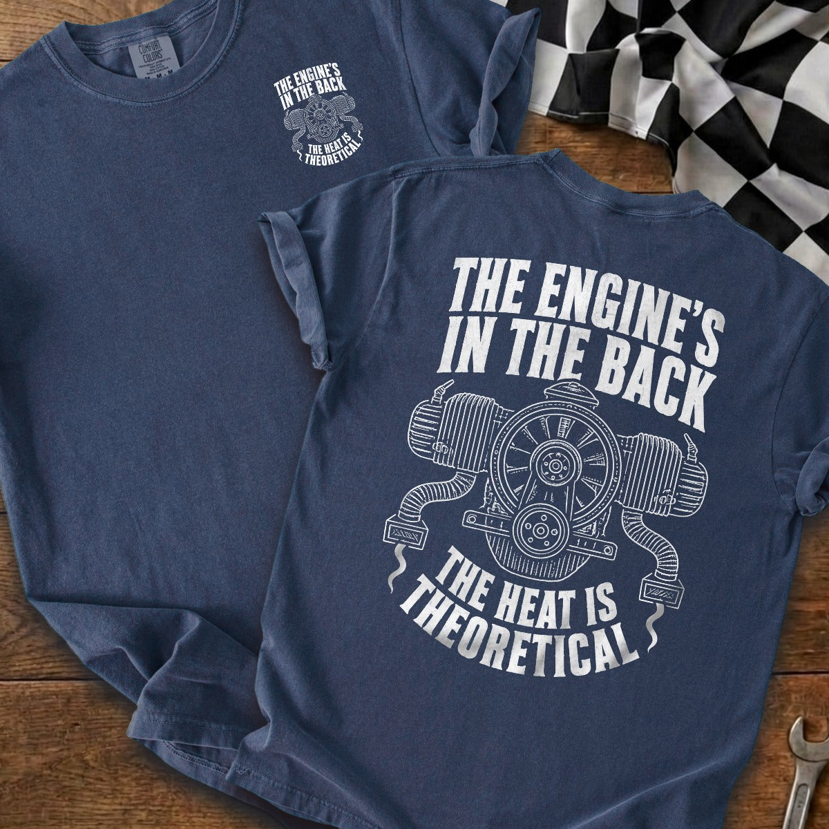 True Navy | Front & Back