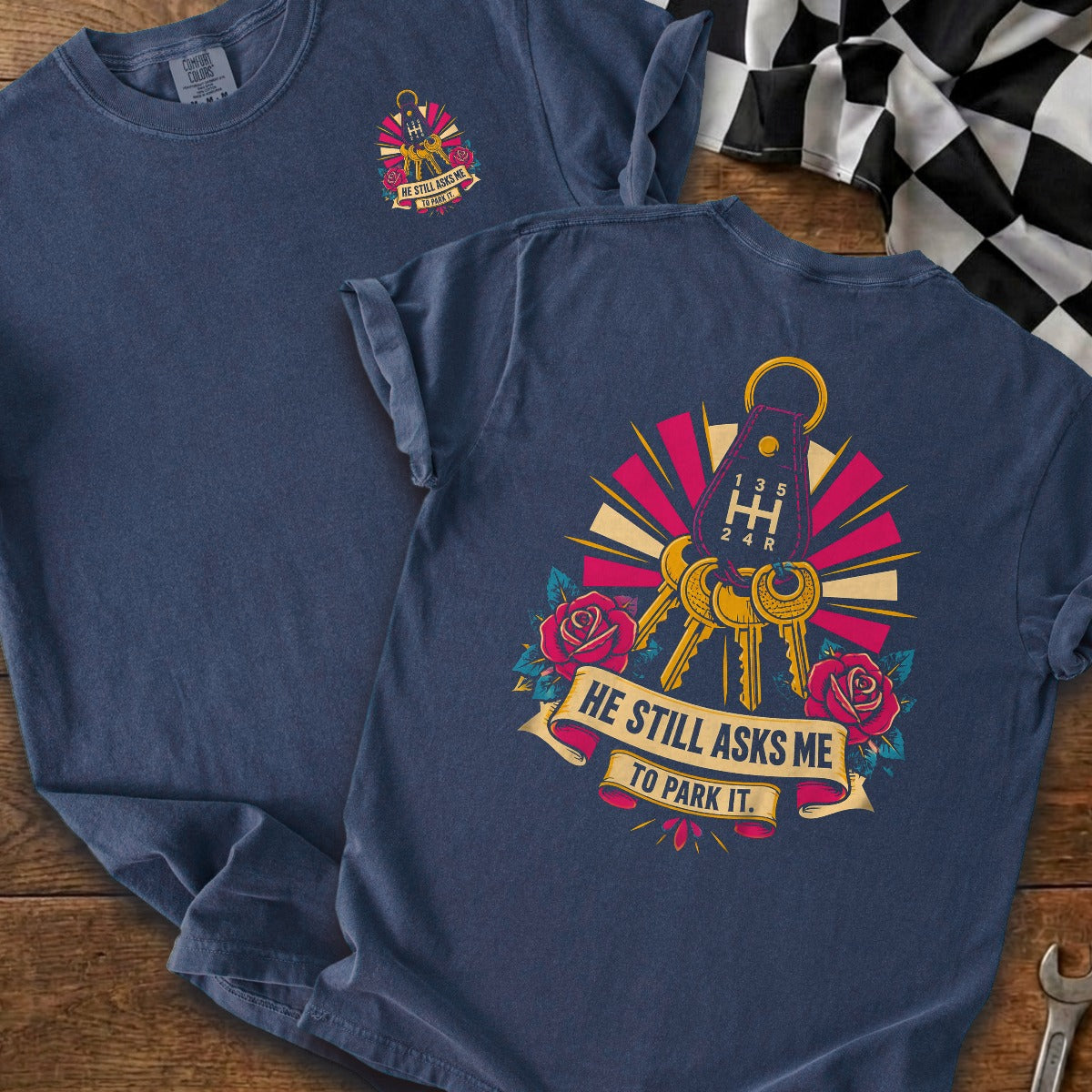 True Navy | Front & Back