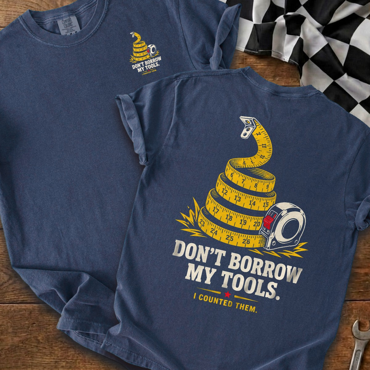 True Navy | Front & Back