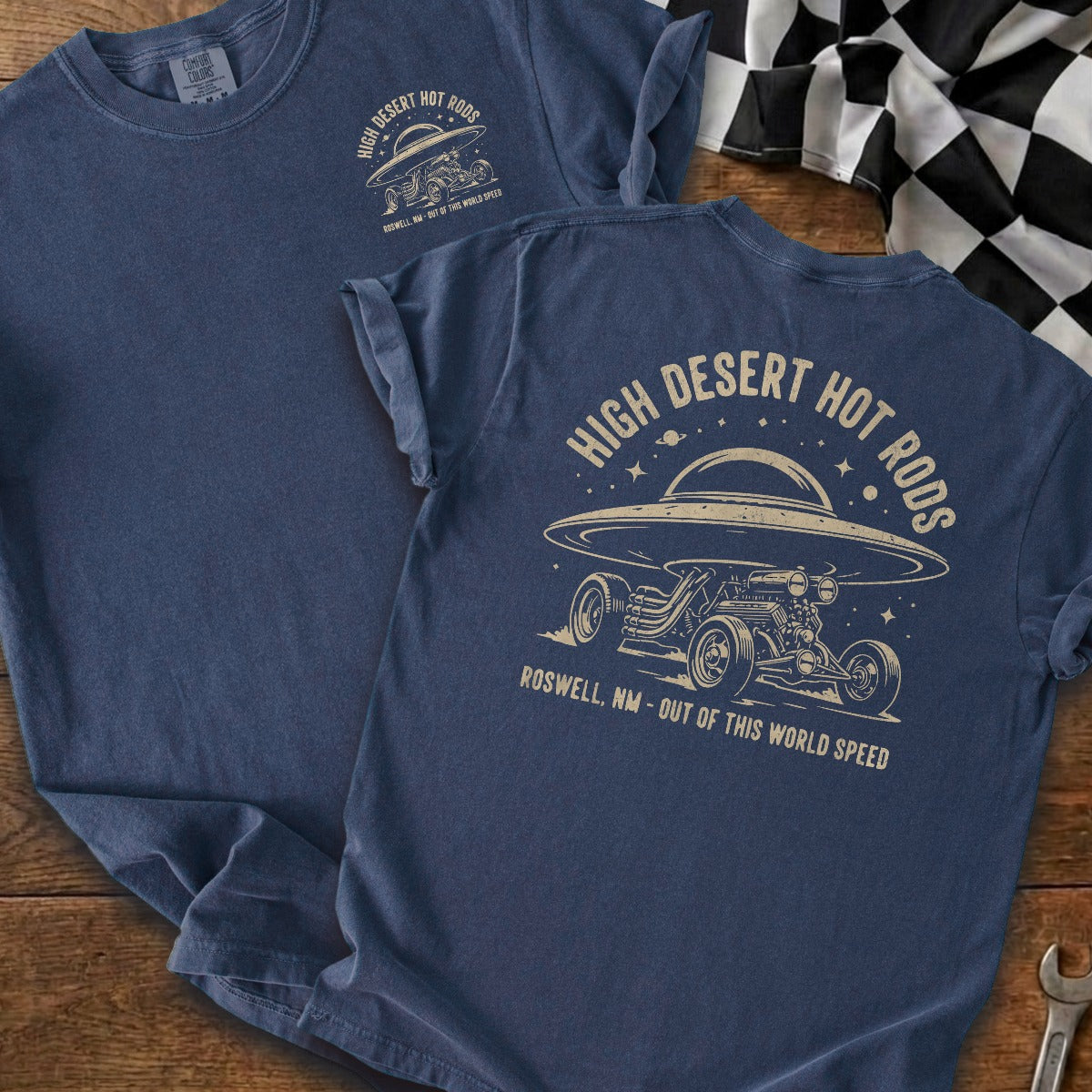 True Navy | Front & Back