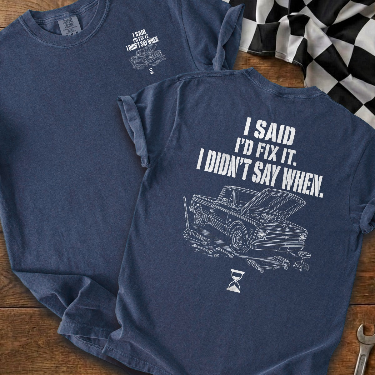 True Navy | Front & Back
