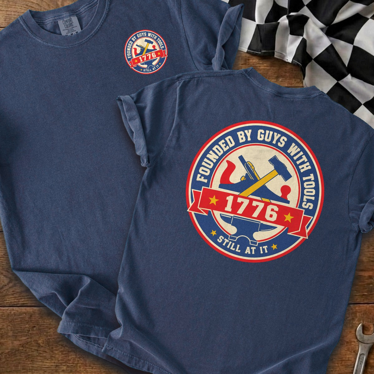 True Navy | Front & Back