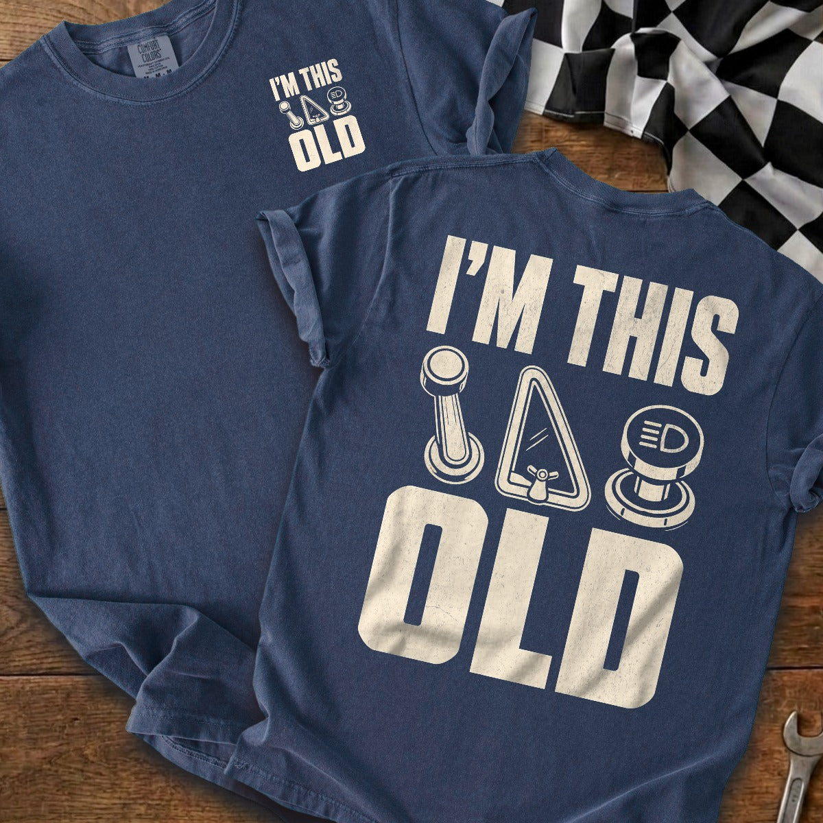 True Navy | Front & Back