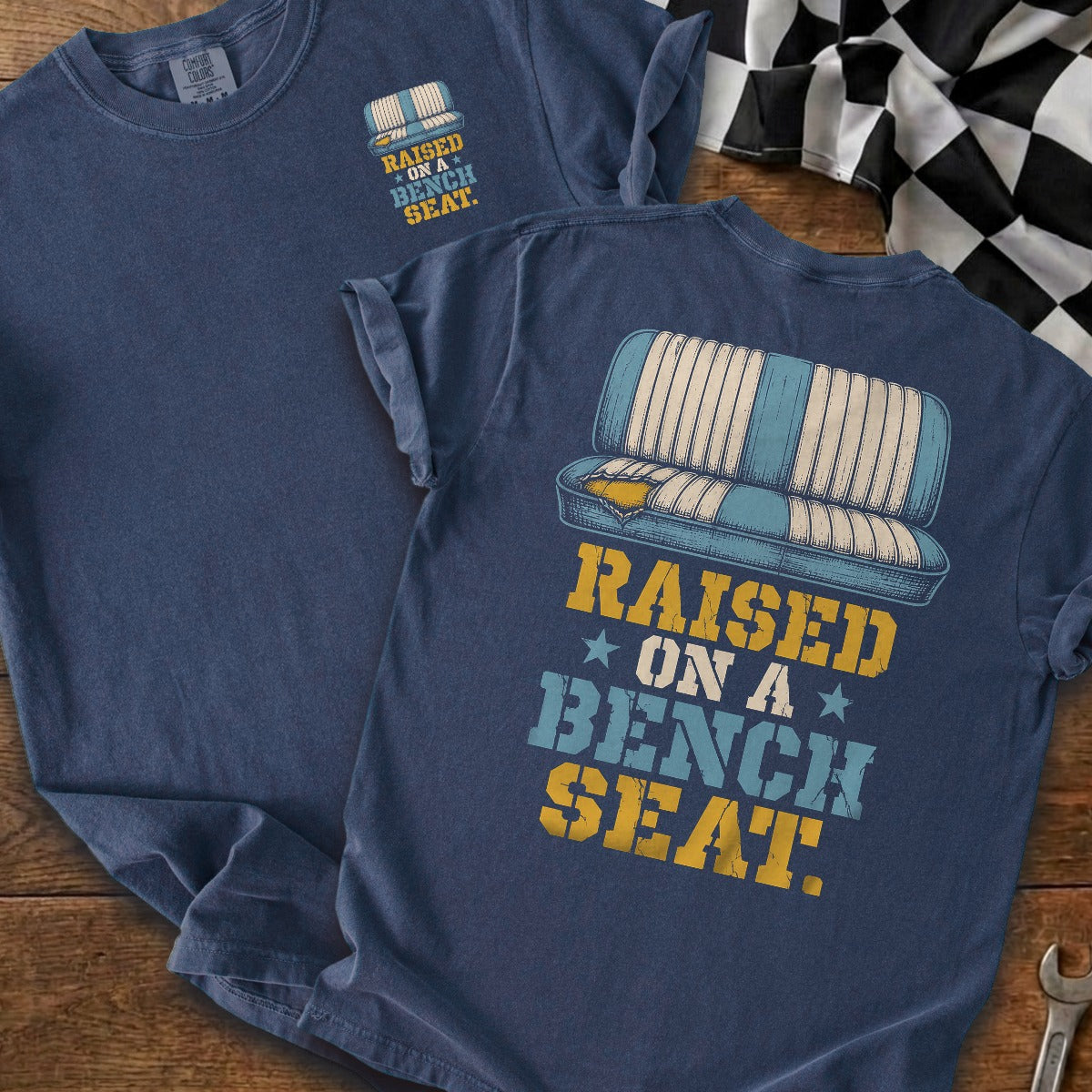 True Navy | Front & Back