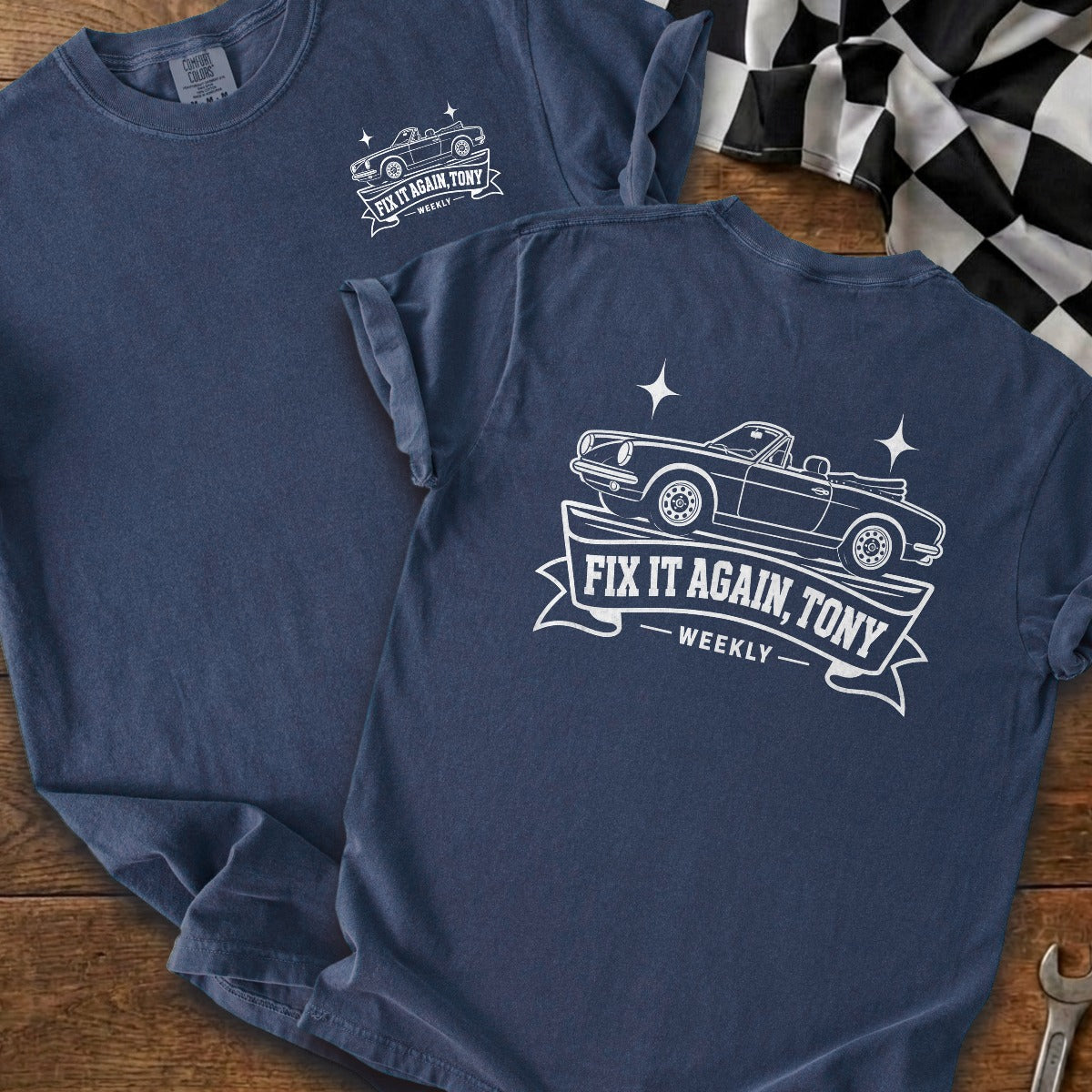 True Navy | Front & Back