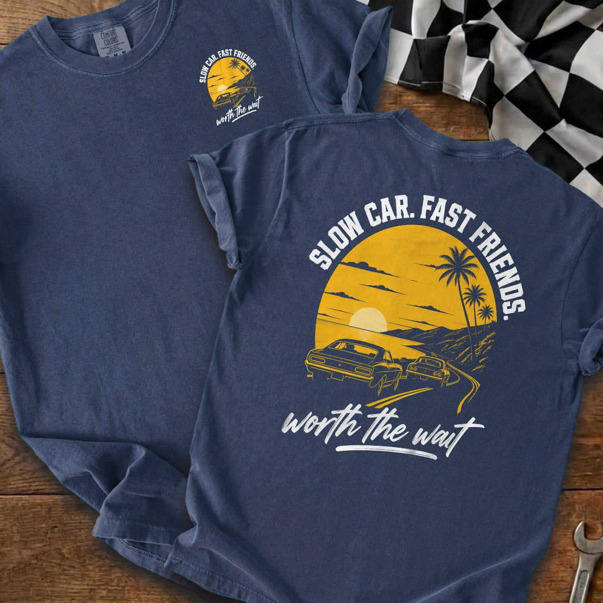 True Navy | Front & Back