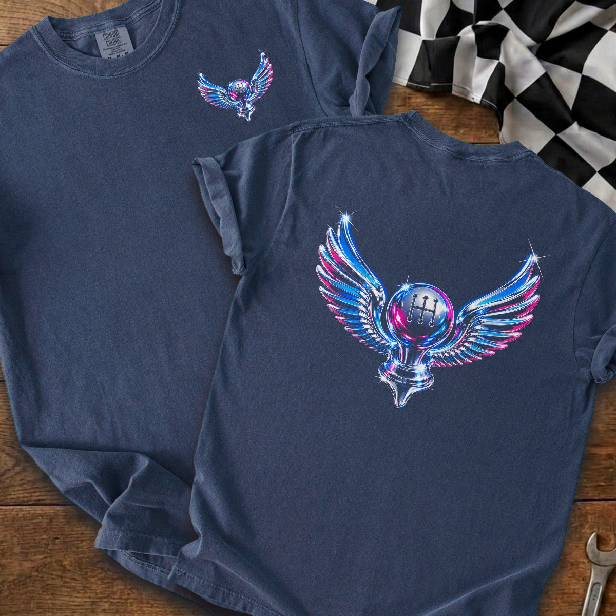 True Navy | Front & Back