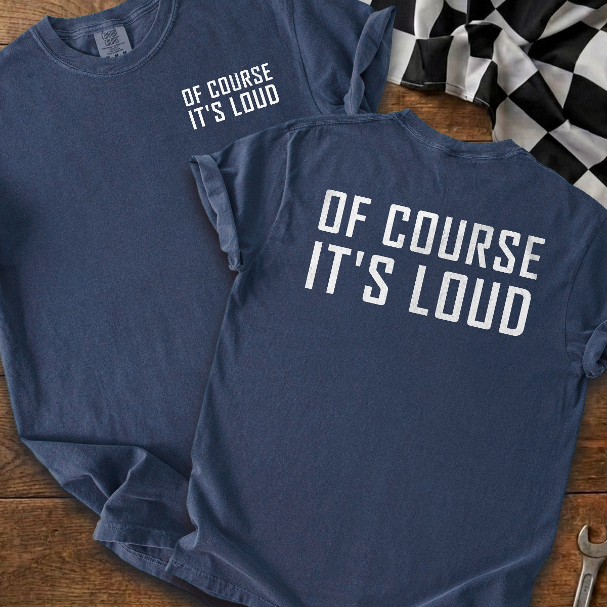 True Navy | Front & Back