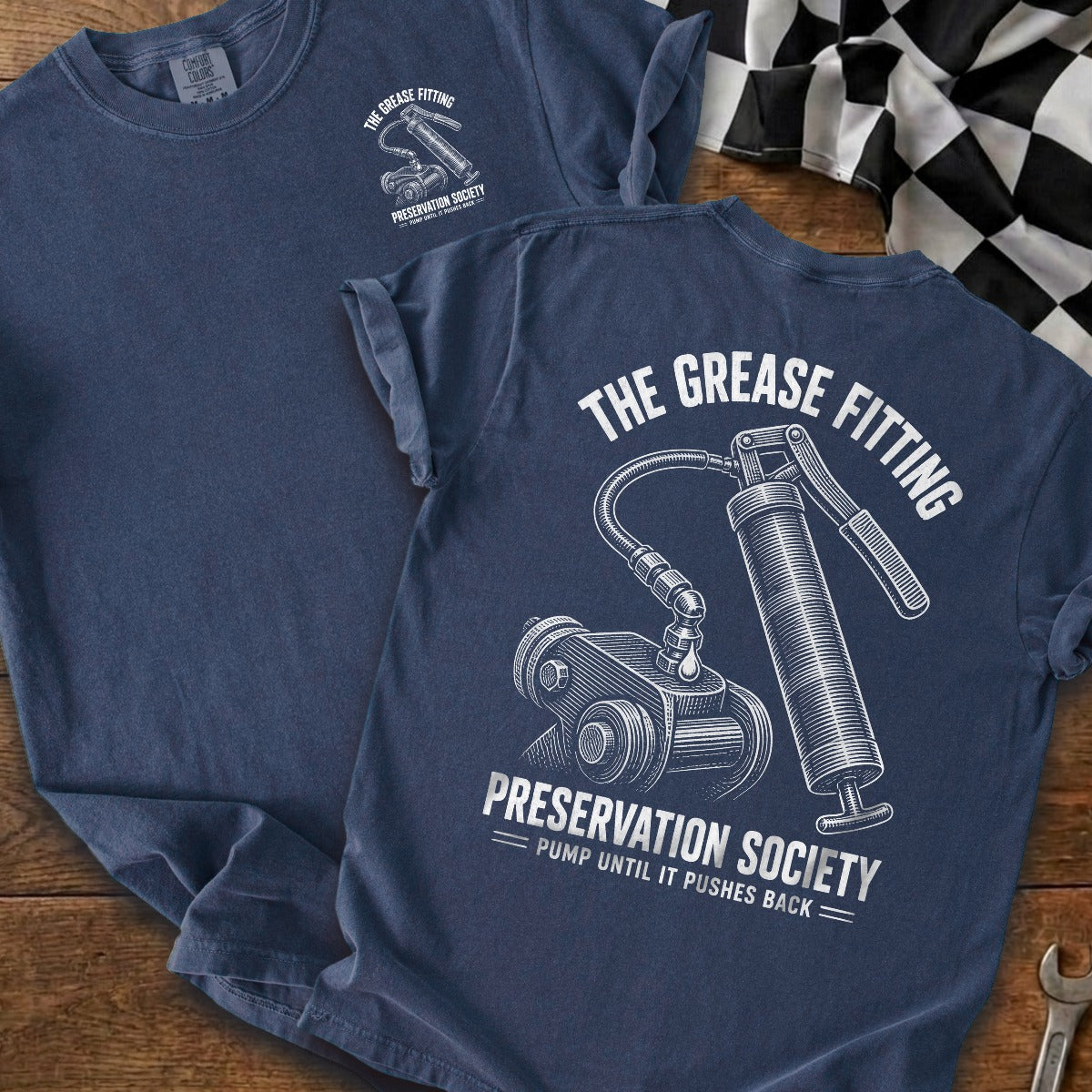 True Navy | Front & Back