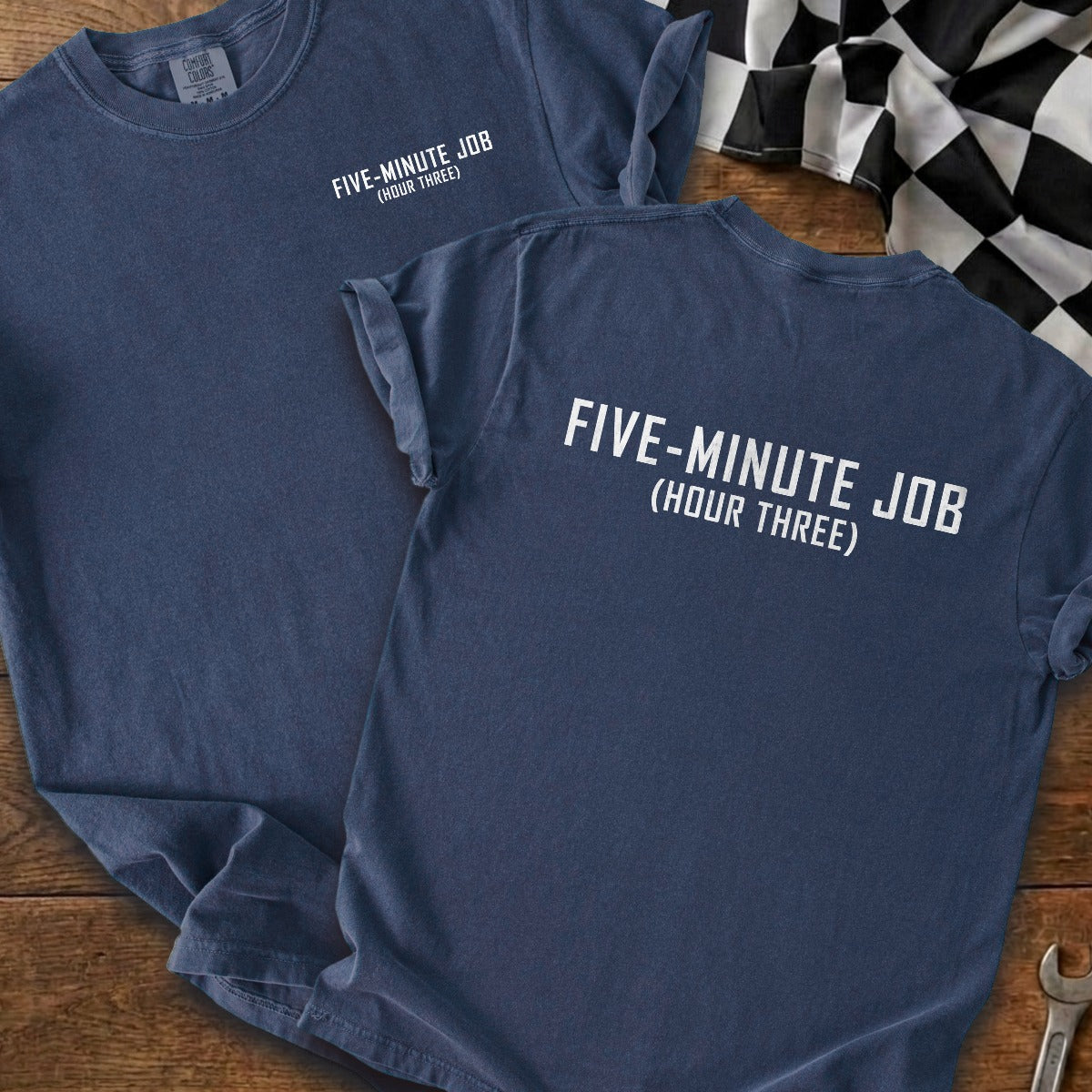 True Navy | Front & Back