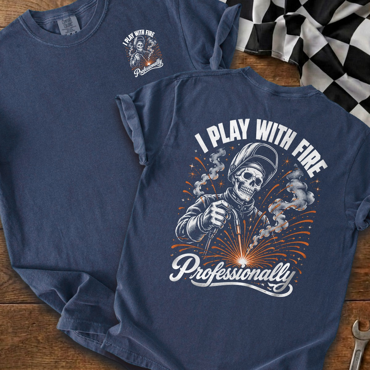 True Navy | Front & Back