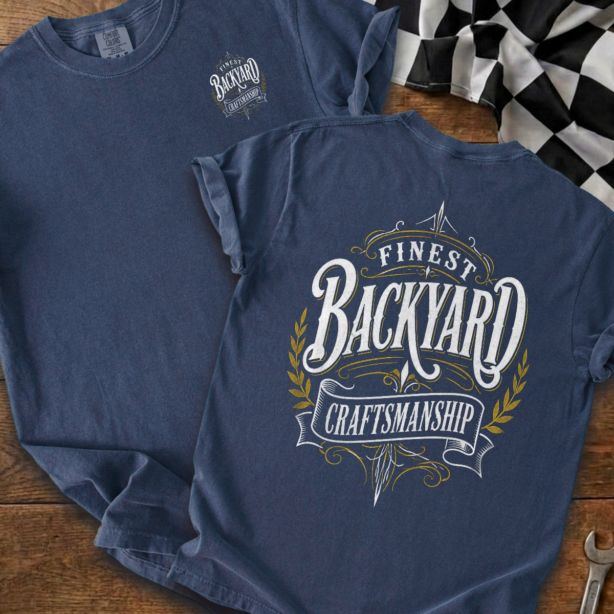 True Navy | Front & Back