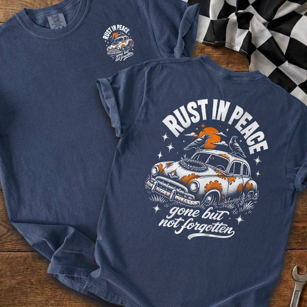 True Navy | Front & Back
