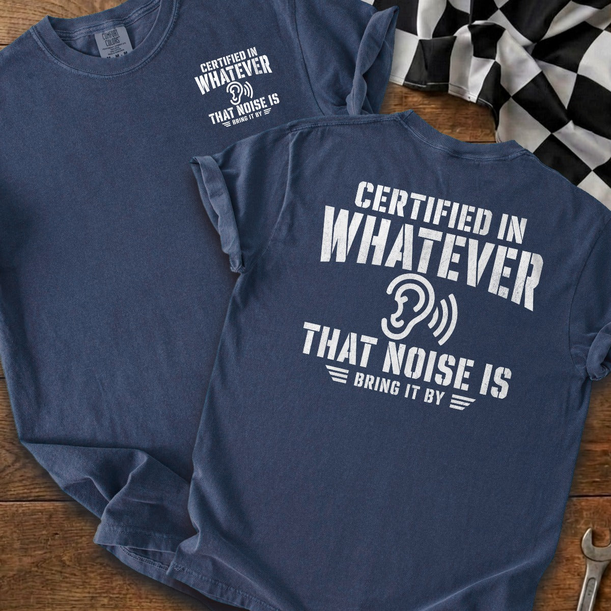 True Navy | Front & Back