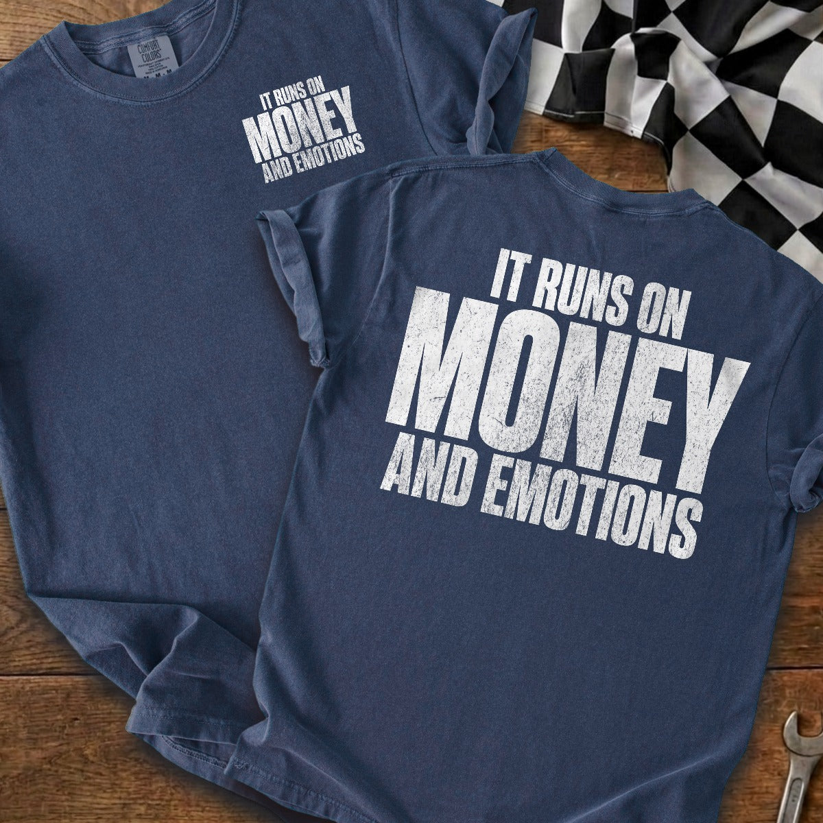 True Navy | Front & Back