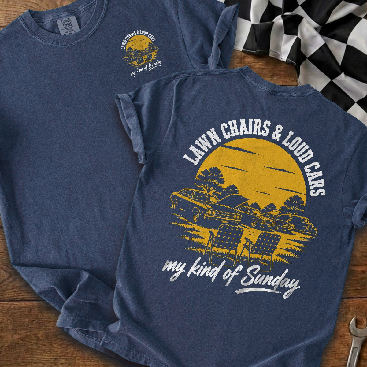True Navy | Front & Back